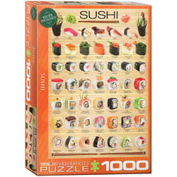 Eurographics Sushi 1000pcs Jigsaw puzzle 1000 pc(s) Food & drinks