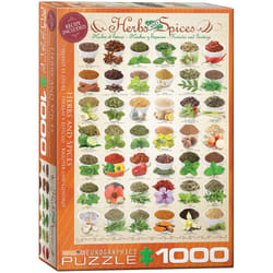 Eurographics Herbs and Spices 1000pcs Jigsaw puzzle 1000 pc(s) Food & drinks