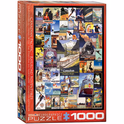 Eurographics Railroad Adventures 1000pcs, 1000 pc(s), Vehicles