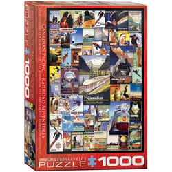 Eurographics Railroad Adventures 1000pcs Jigsaw puzzle 1000 pc(s) Vehicles