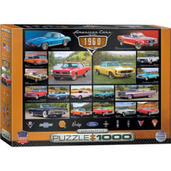 Eurographics American Cars of the 1960s 1000pcs Jigsaw puzzle 1000 pc(s) Vehicles