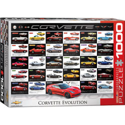 Eurographics Corvette Evolution 1000pcs Jigsaw puzzle 1000 pc(s) Vehicles