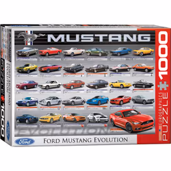 Eurographics Ford Mustang Evolution 1000pcs, 1000 pc(s), Vehicles