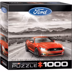 Eurographics Ford Mustang 2015 1000pcs, 1000 pc(s), Vehicles