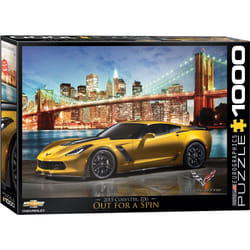 Eurographics Corvette Z06 Out for a Spin 1000pcs Jigsaw puzzle 1000 pc(s) Vehicles