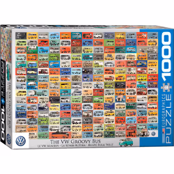 Eurographics The VW Groovy Bus, 1000 pc(s), Vehicles