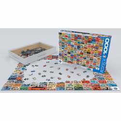 Eurographics The VW Groovy Bus Jigsaw puzzle 1000 pc(s) Vehicles