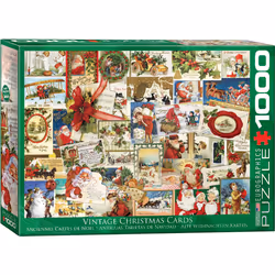 Eurographics Vintage Christmas Cards 1000pcs, 1000 pc(s), Holidays