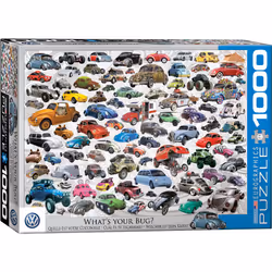 Eurographics What's your Bug? 1000pcs, 1000 pc(s), Vehicles