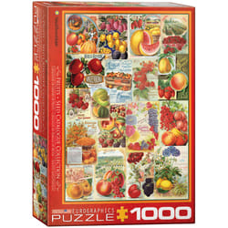 Eurographics Fruits Seed Catalog Collection 1000pcs Jigsaw puzzle 1000 pc(s) Flora