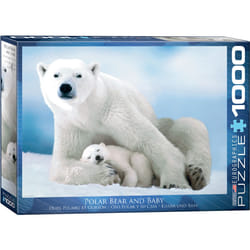 Eurographics Polar Bear & Baby 1000pcs Jigsaw puzzle 1000 pc(s) Animals