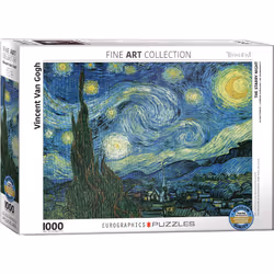 Eurographics Starry Night 1000pcs, 1000 pc(s), Art