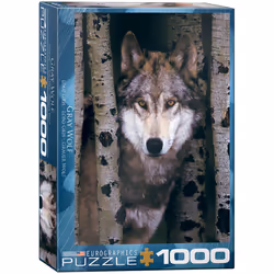 Eurographics Gray Wolf 1000pcs, 1000 pc(s), Animals