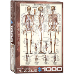 Eurographics The Skeletal System Jigsaw puzzle 1000 pc(s) People