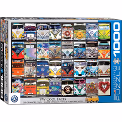 Eurographics VW Cool Faces 1000pcs, 1000 pc(s), Vehicles