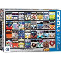 Eurographics VW Cool Faces 1000pcs Jigsaw puzzle 1000 pc(s) Vehicles