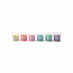 Crayola Dough - Pastel Play Dough with Pearl Special Effects | 20 Tubs of 3oz Pearlized Sparkle Dough in 6 Pastel Colors | Non Toxic Playdough for Hom