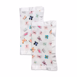 Mary Meyer Lulujo Cotton Security Blankets - Butterfly - 16x16″, Blanket wrap, Multicolour, Boy/Girl