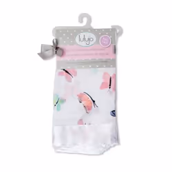 Mary Meyer Lulujo Cotton Security Blankets - Butterfly - 16x16″