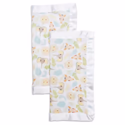 Mary Meyer Lulujo Cotton Security Blankets - Jungle - 16x16″, Blanket wrap, Multicolour, Boy/Girl