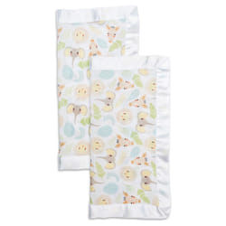 Mary Meyer Lulujo Cotton Security Blankets - Jungle - 16x16″