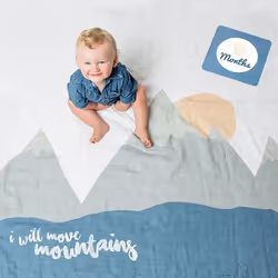 Mary Meyer Lulujo Baby’s First Year - “I Will Move Mountains”