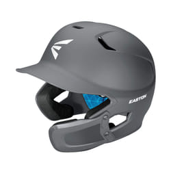 EASTON Z5 2.0 Batting Helmet w/ Universal Jaw Guard  Baseball Softball  Senior  Matte Charcoal