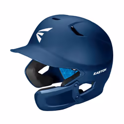 EASTON Z5 2.0 Batting Helmet w/ Universal Jaw Guard Baseball Softball Junior Matte Navy