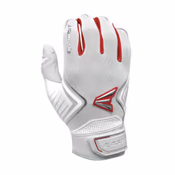 EASTON GHOST Fastpitch Softball Batting Glove  Women's  X Large  White / Red