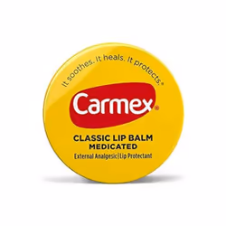 Carmex Classic Lip Balm Medicated 0.25 oz (Packs of 6)