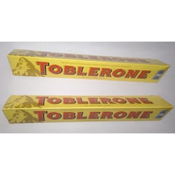 Toblerone Swiss Milk Chocolate Bar 100g Pack of 4