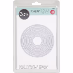 Sizzix Framelits Die Set 8/PK - Circles
