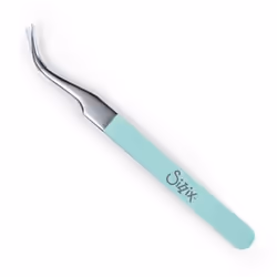 Sizzix Making Tool - Curved Fine-Tip Tweezers, Stainless steel, Green, Stainless steel, Curved, 990 g, 1 pc(s)
