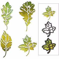 Sizzix Cutting Dies, Leaf Print, One Size