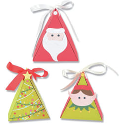 Sizzix Thinlits Die Set 15PK-Christmas Character Box by Kath Breen, 665338, Multicolor, One Size