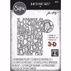 Sizzix TEX Fades EMB COBBLESTN2  Cobblestone #2