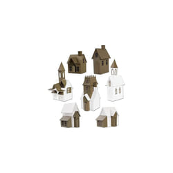 Sizzix Village Collection by Tim Holtz, 665564, Multicolor, One Size
