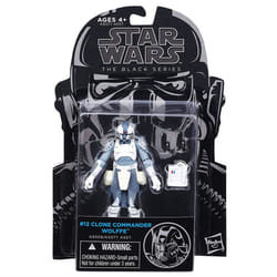 Disney Star Wars The Black Series Clone Wars #12 Clone Commander Wolffe 3.75-Inch Action Figure