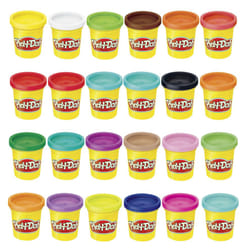 Play-Doh Modeling Compound 24-Pack Case of Colors  Non-Toxic  3 Oz Cans of Assort. Colors  Non Candy Halloween Handout Toys & Party Favors  Preschool