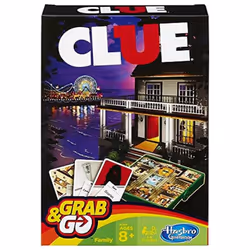 Hasbro Clue Grab & Go Board Game