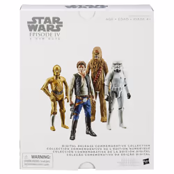 Star Wars Digital Release Commemorative Collection Episode IV A New Hope 3.75-Inch Figures