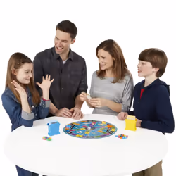 Hasbro Gaming Trivial Pursuit Game: Family Edition Board Game  Family Trivia Games for Adults and Kids  2+ Players  Ages 8+ (Amazon Exclusive)