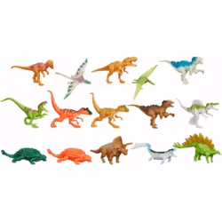 Hasbro Jurassic Park Jurassic World Bag of 15 3"""" Dinosaurs