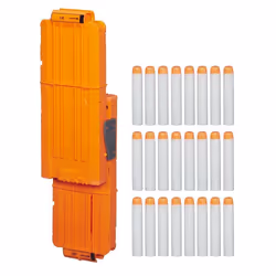 Nerf Modulus Flip Clip Upgrade Kit, Refill, 8 yr(s), Orange, White