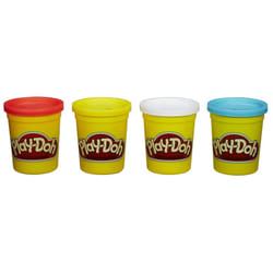 Hasbro Play-Doh For Modeling 4-Pack of Colors 16 Ounce Total - Red  Ye