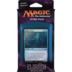 Magic the Gathering: MTG Eldritch Moon: Intro Pack/Theme Deck: Dangerous Knowledge (Includes 2 Booster Packs & Alternate Art Premium Rare Promo) Blue/