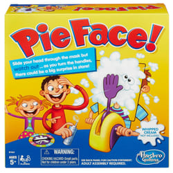 Hasbro Pie Face Board game Fine motor skill (dexterity)