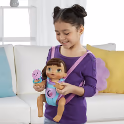 Baby Alive Baby Go Bye Bye (Brunette)