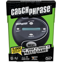 Hasbro Gaming Catch Phrase Game  Handheld Electronic Games  Christmas Gifts or Stocking Stuffers for Teens  Ages 12 and Up