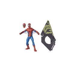 Marvel Legends Spider-Man Homecoming Movie Spider-Man Action Figure (Build Vultures Flight Gear), 6 Inches